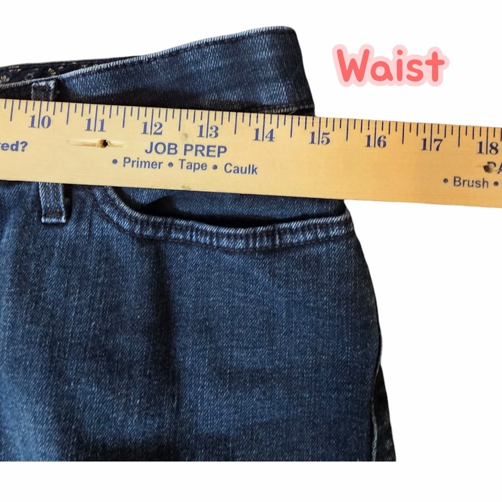 Levi's 525 Perfect Waist Bootcut Jeans Womens 8 M Dark Wash Stretch Denim - Picture 7 of 11